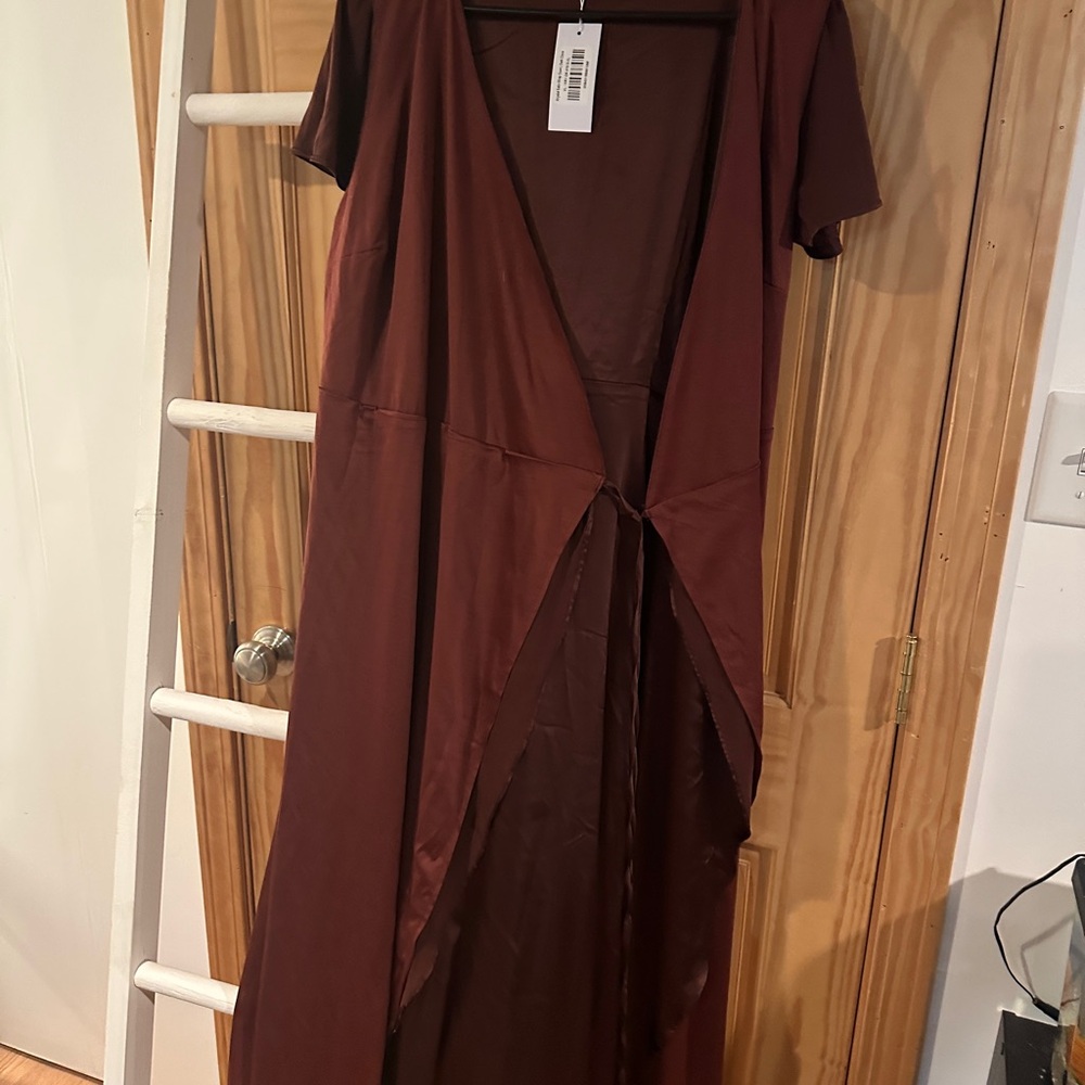 Baltic Born High Low Brown Dress